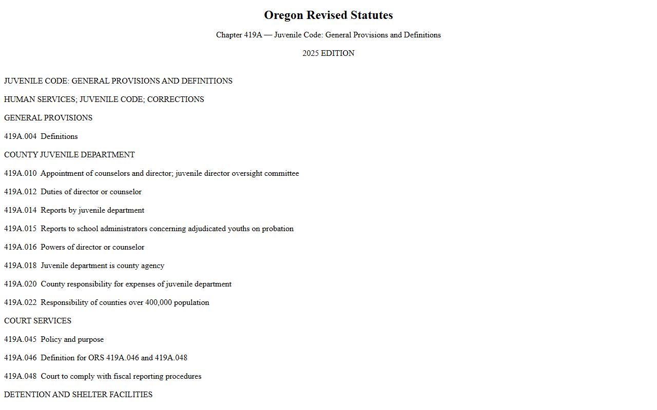 Union County marriage and divorce records Oregon juvenile confidentiality statute